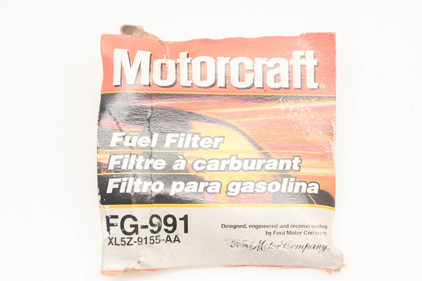 New OEM Motorcraft FG-991, XL5Z-9155-AA Fuel Filter NOS