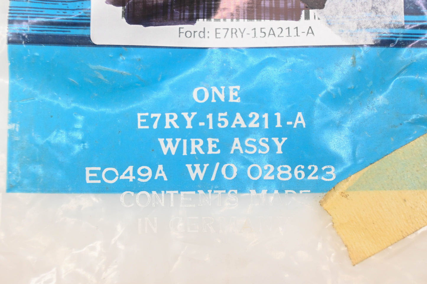 New OEM Ford E7RY-15A211-A, 85GG-0015237-BA Wiring Harness NOS