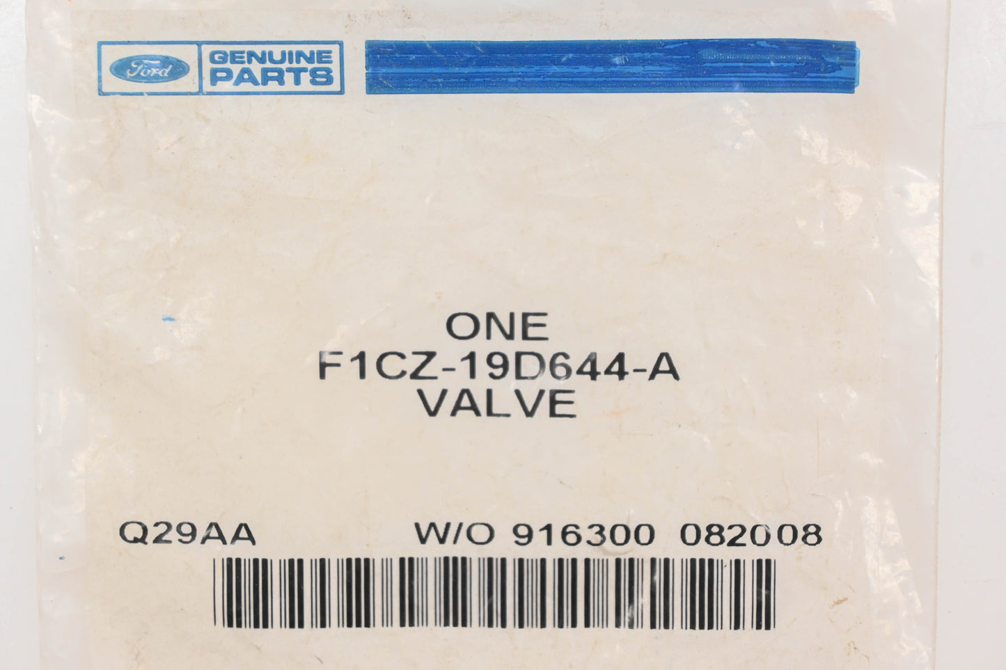 New OEM Ford F1CZ-19D644-A AC Pressure Relief Valve NOS