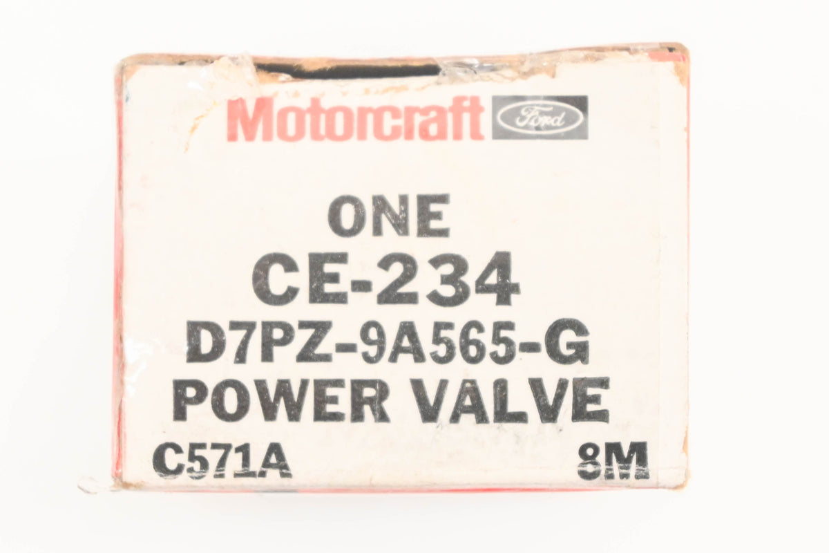New OEM Motorcraft CE-234, D7PZ-9A565-G Power Valve NOS