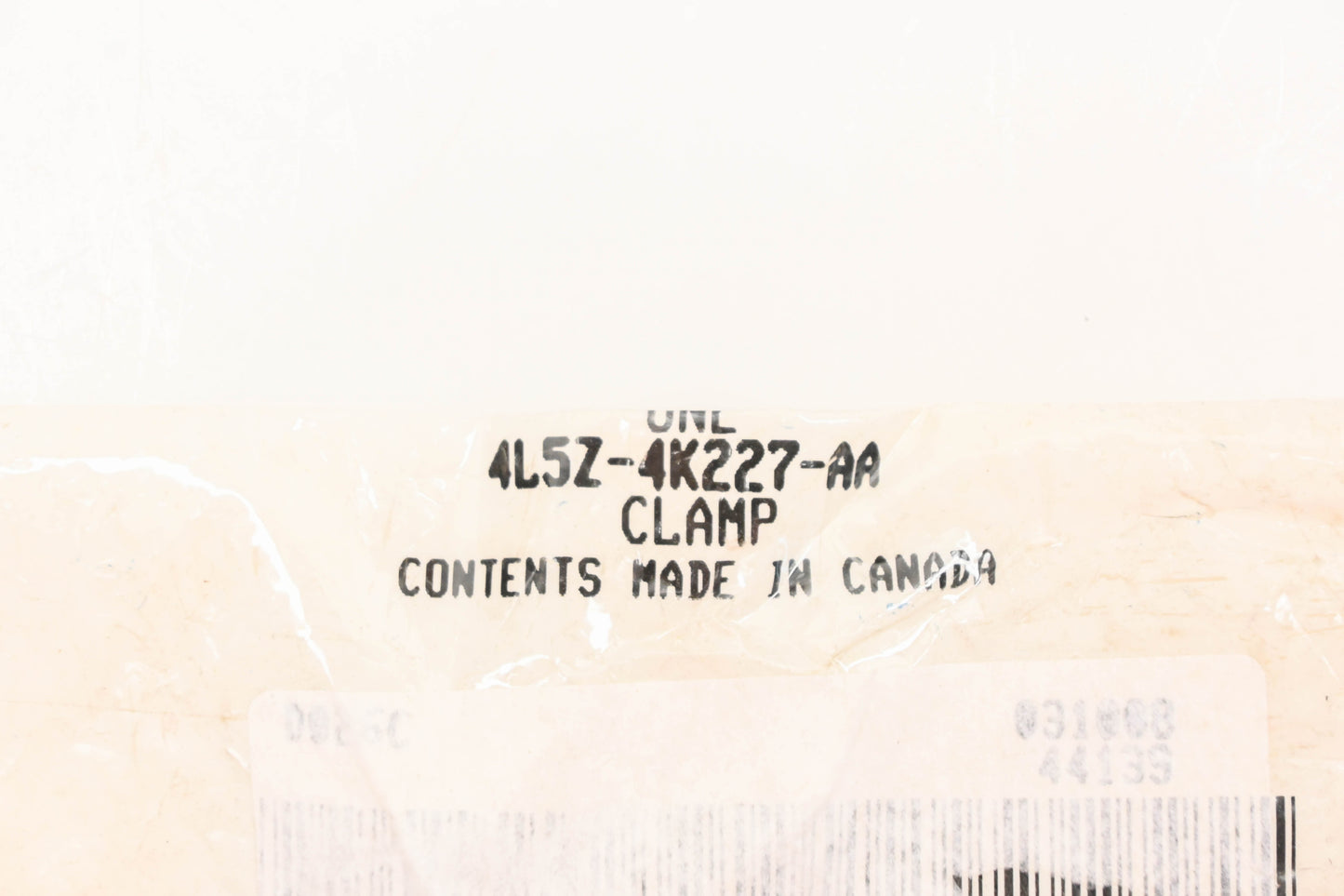 New OEM Ford 4L5Z-4K227-AA Boot Clamp NOS