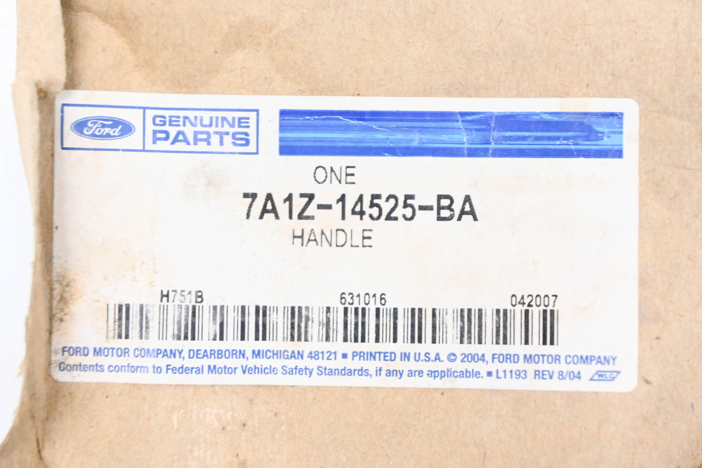 New OEM Ford 7A1Z-14525-BA Driverside Window Control Switch Panel NOS