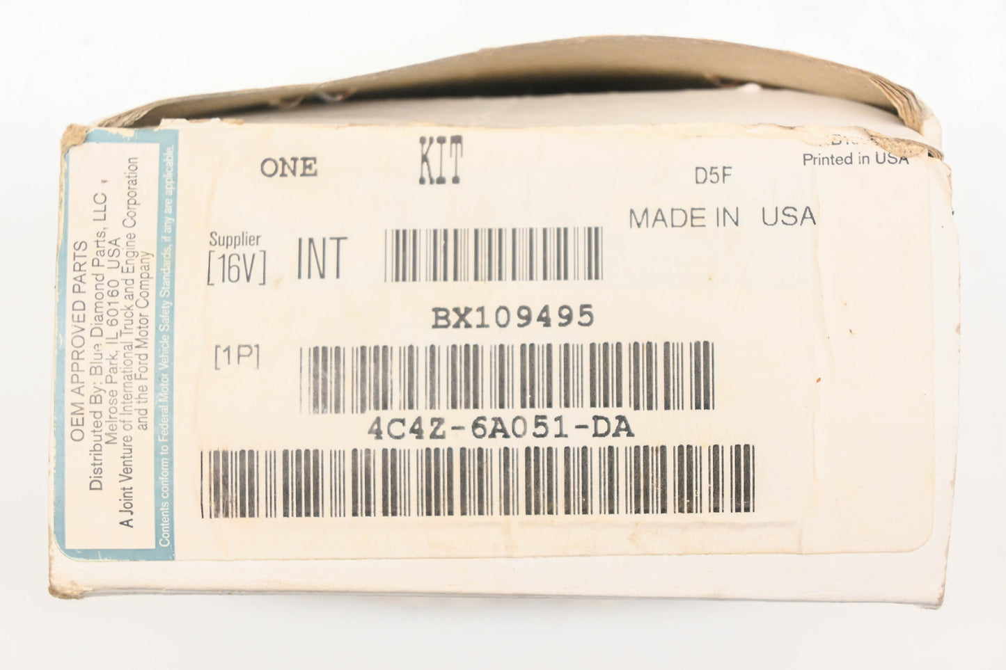 New OEM Ford BX109495, 4C4Z-6A051-DA, 2C1605H Bendix ADIP Heater Kit NOS