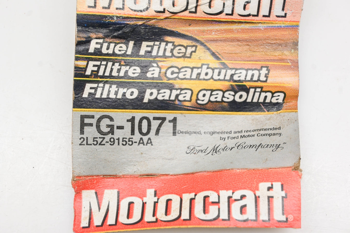 New OEM Motorcraft FG-1071, 2L5Z-9155-AA, 1L5E-9155-BA Fuel Filter Assembly NOS
