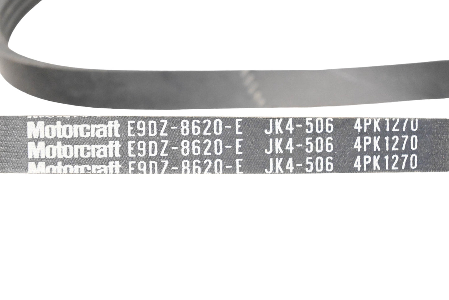 New OEM Ford E9DZ-8620-E, JK4-506, 4PK1270 Motorcraft Serpentine Belt NOS