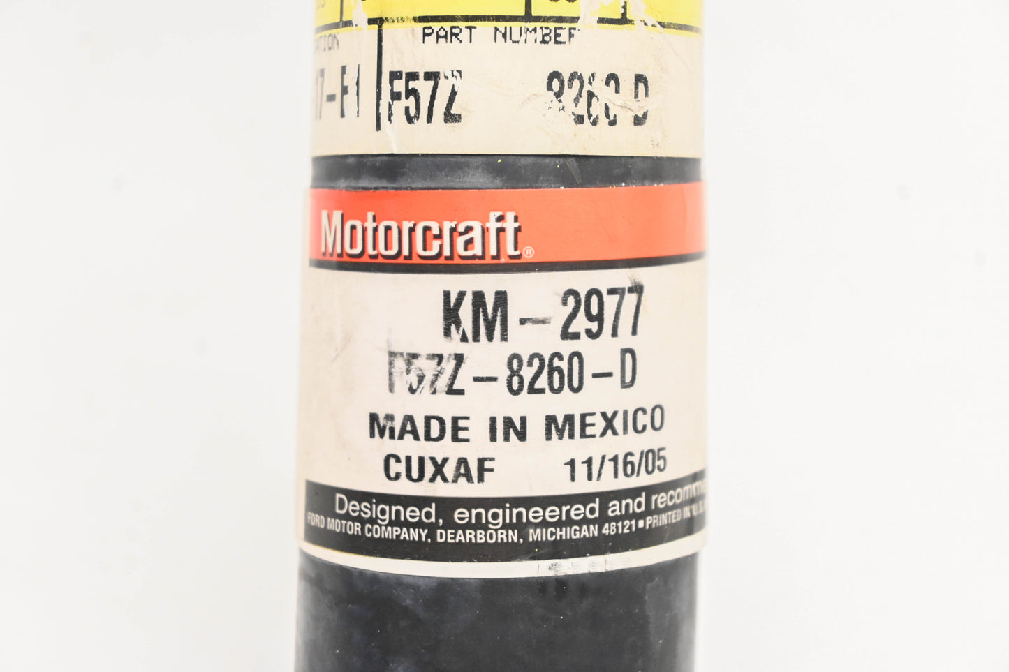 New OEM Motorcraft KM-2977, F57Z-8260-D, KM2977 Radiator Coolant Hose NOS