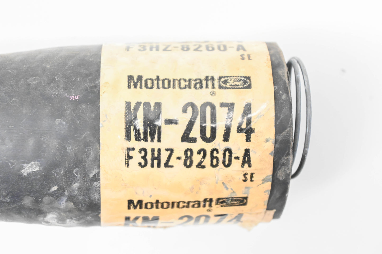 New OEM Motorcraft KM-2074, F3HZ-8260-A, KM2074 Radiator Coolant Hose NOS