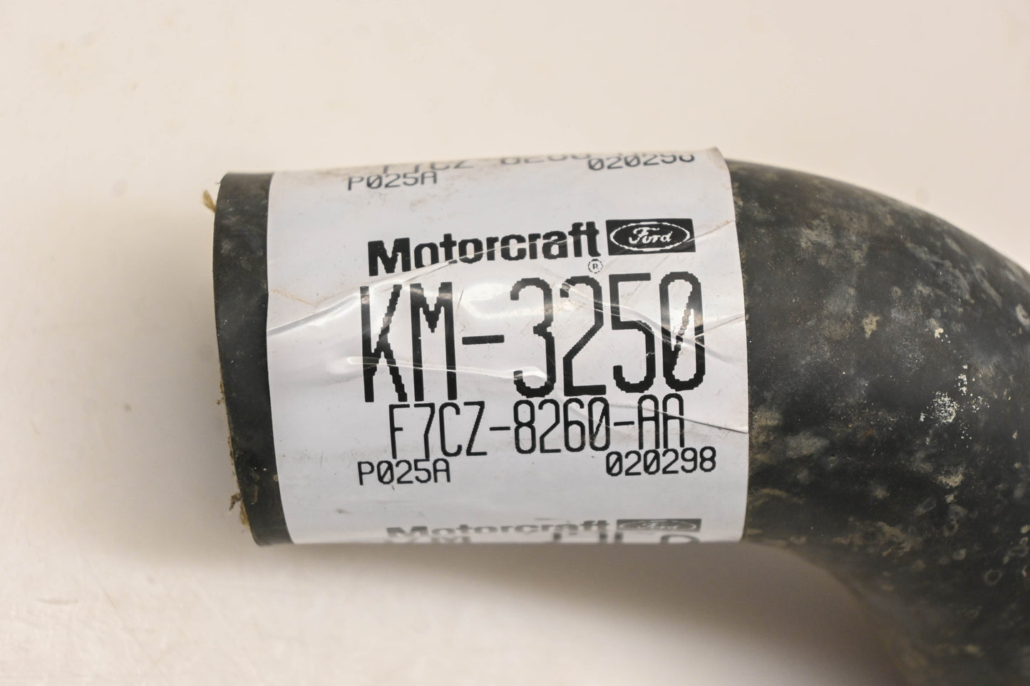 New OEM Motorcraft KM-3250, F7CZ-8260-AA, KM3250 Radiator Coolant Hose NOS