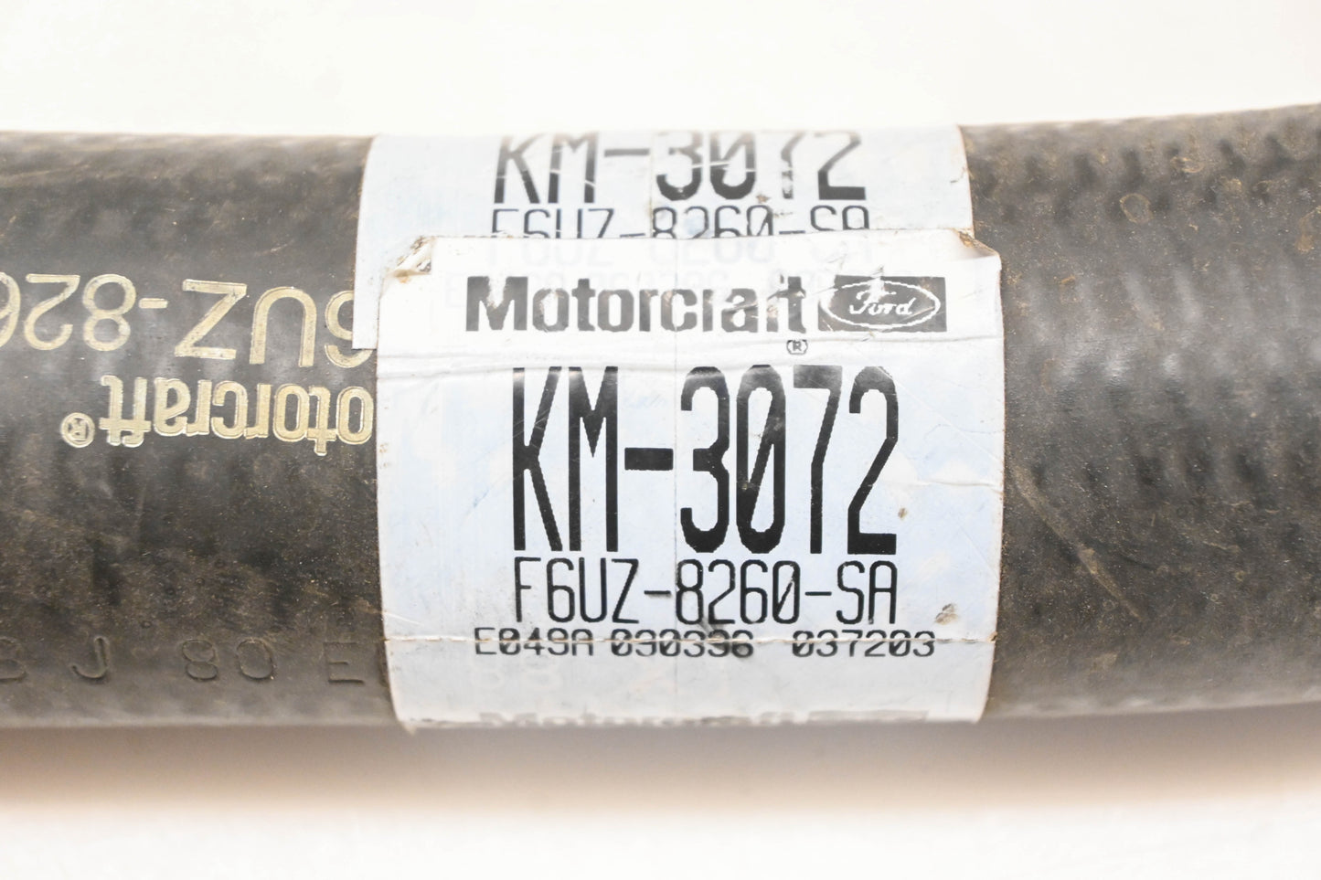 New OEM Motorcraft KM-3072, F6UZ-8260-SA, KM3072 Radiator Coolant Hose NOS
