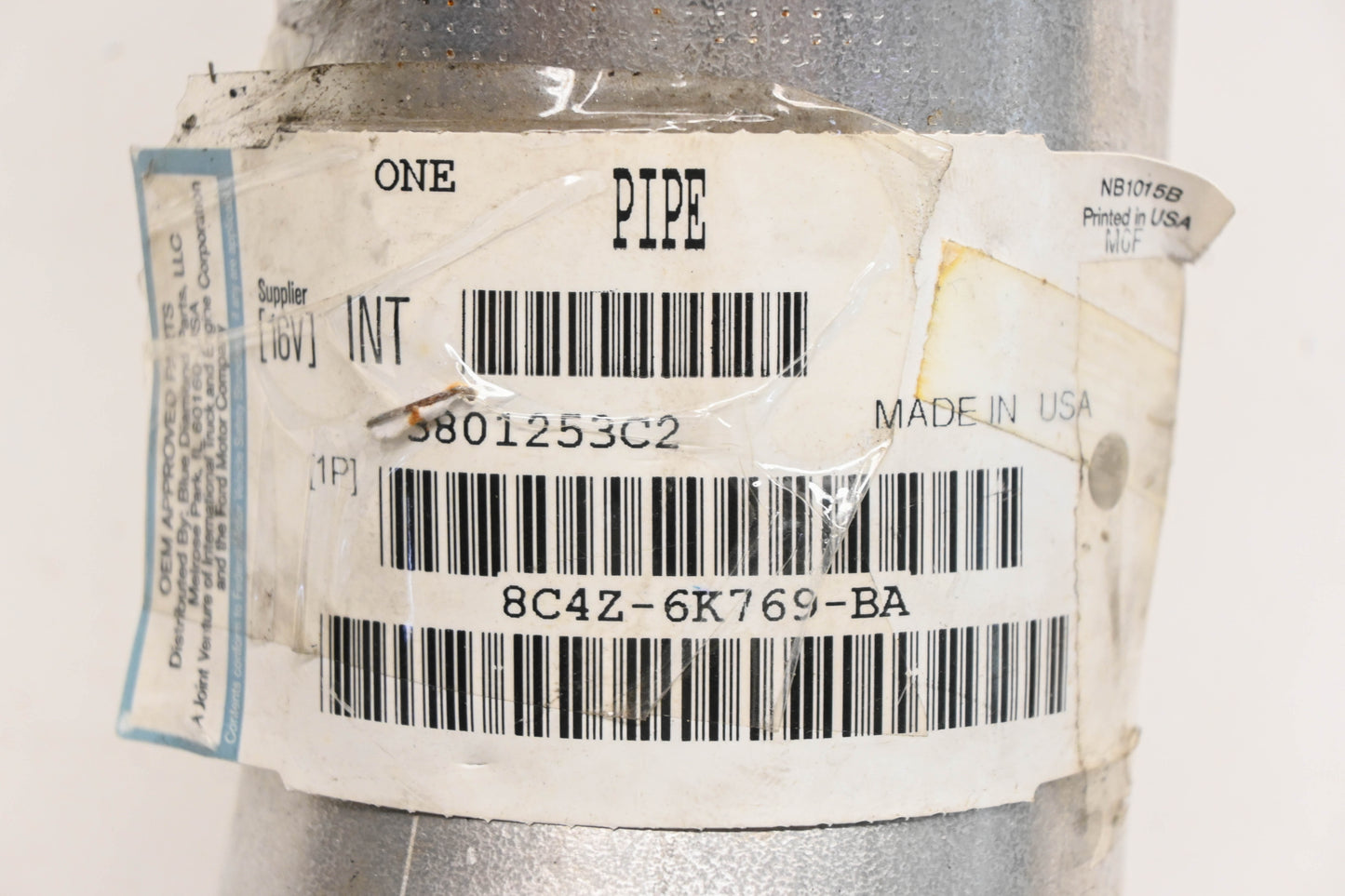 New OEM Ford 8C4Z-6K769-BA Air Duct Pipe NOS