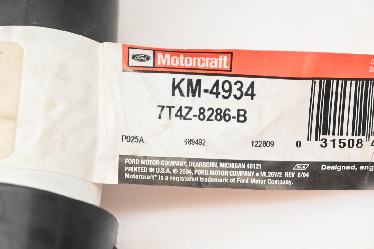 New OEM Motorcraft KM-4934, 7T4Z-8286-B, KM4934 Radiator Hose Assembly NOS