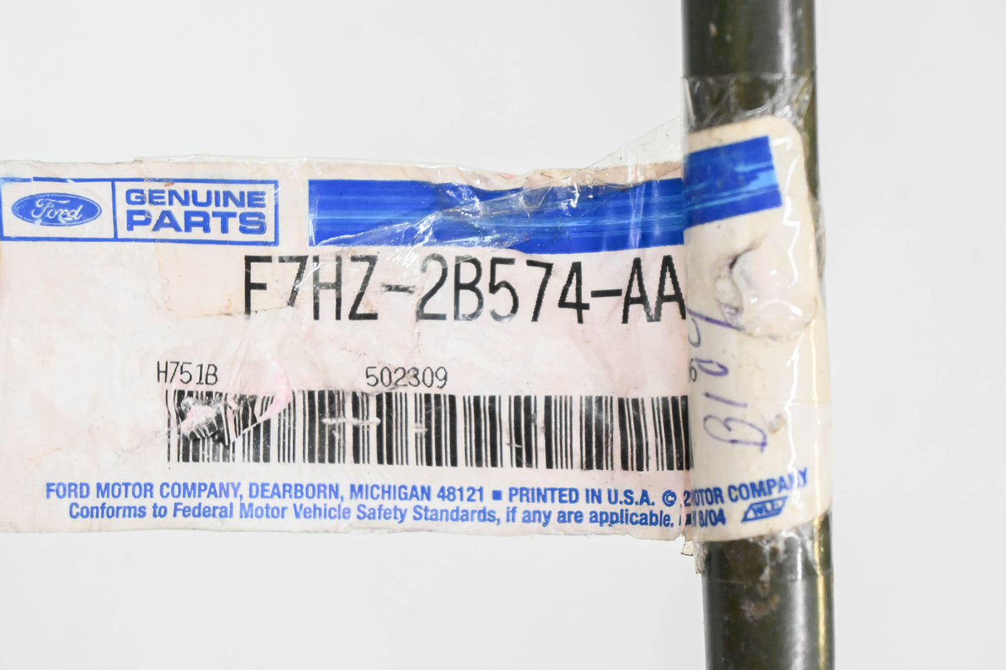 New OEM Ford F7HZ-2B574-AA Pump To Steering Gear Hose Assembly NOS