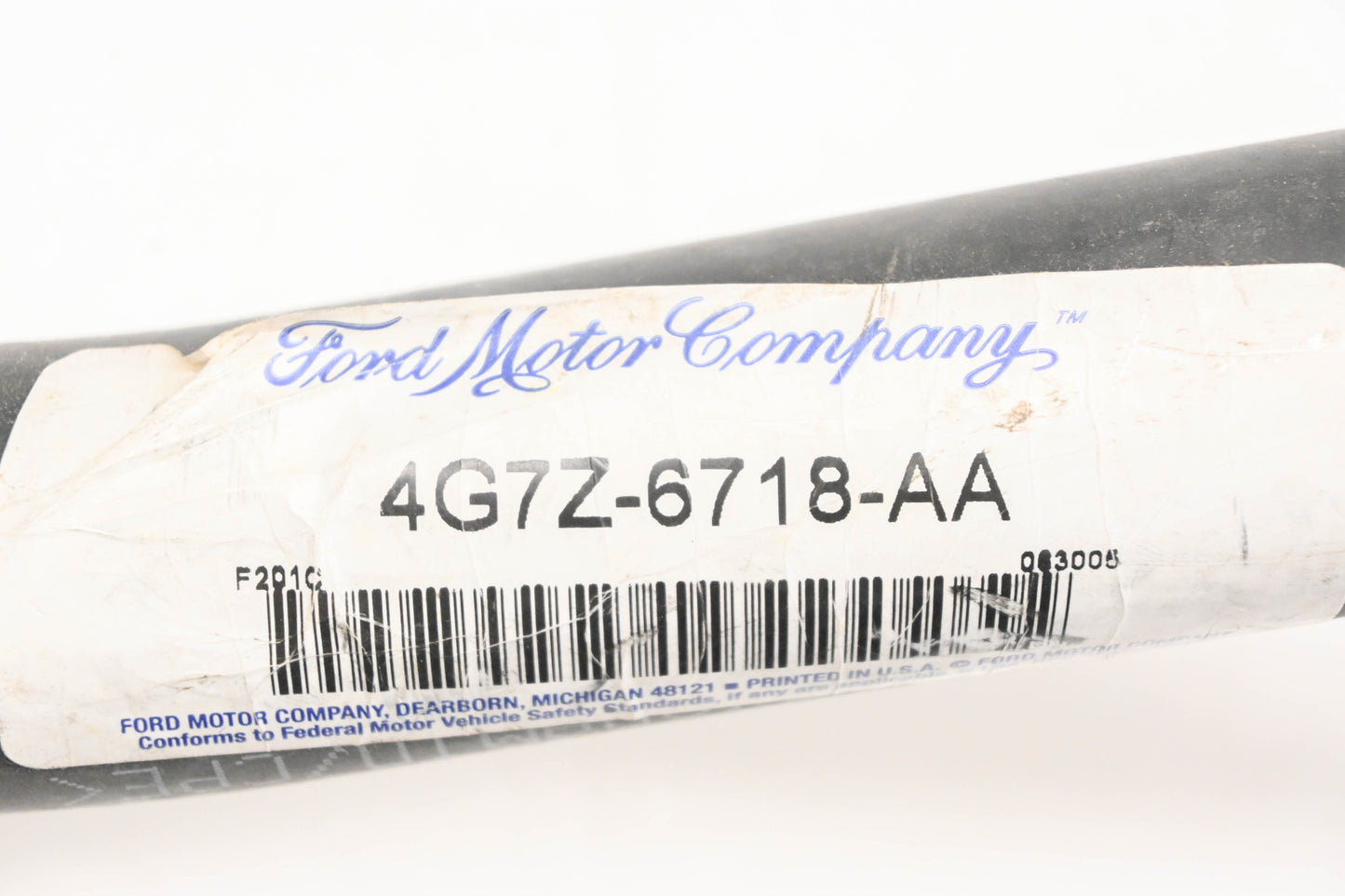 New OEM Ford 4G7Z-6718-AA, 4G7V-6716-AB Oil Tube Assembly NOS