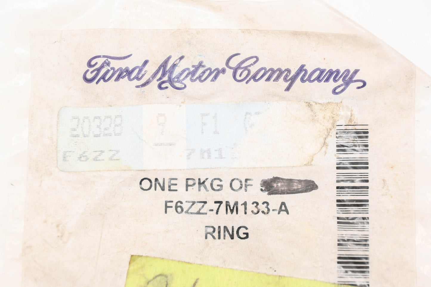 New OEM Ford F6ZZ-7M133-A Reverse Gear Snap Ring NOS