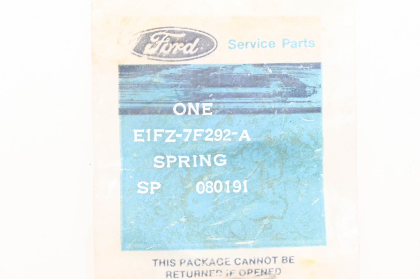 New OEM Ford E1FZ-7F292-A Spring NOS