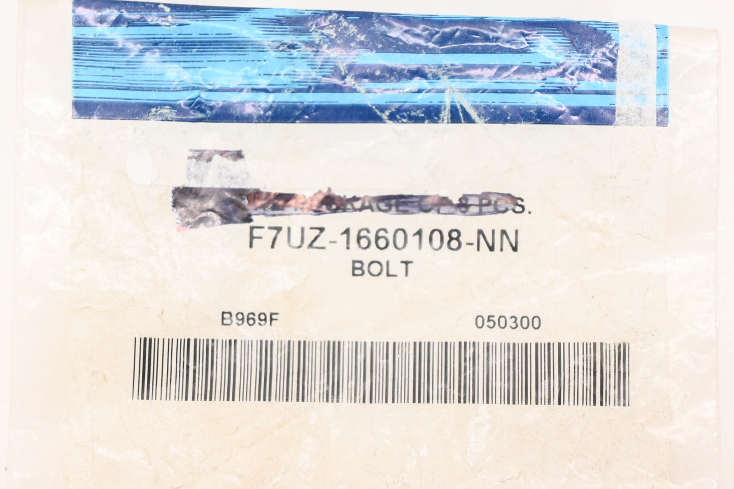 New OEM Ford F7UZ-1660108-NN Bolts Qty 2 NOS