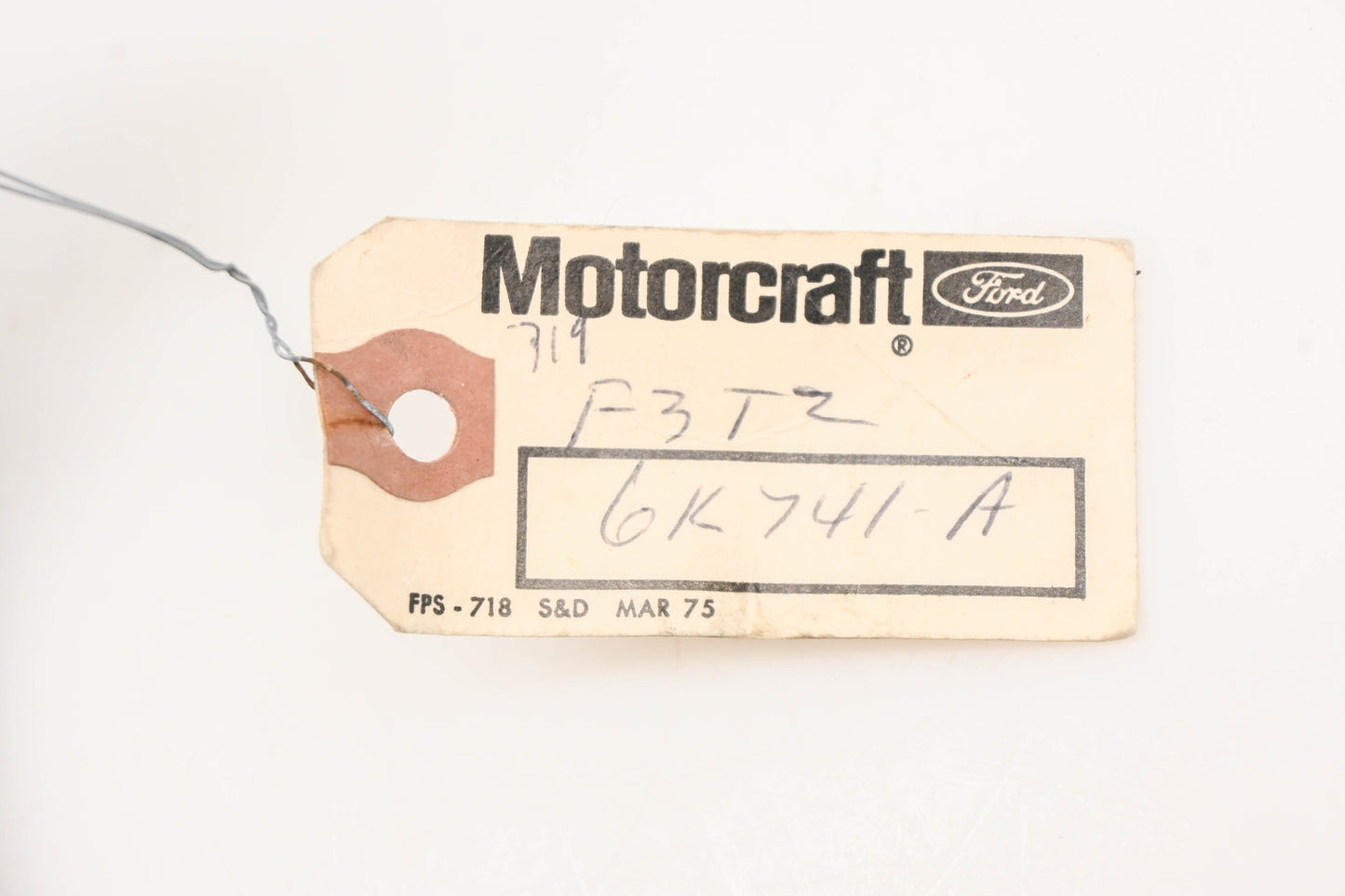 New OEM Motorcraft F3TZ-6K741-A, F3TE-6K741-AB Radiator Coolant Hose Assembly NOS