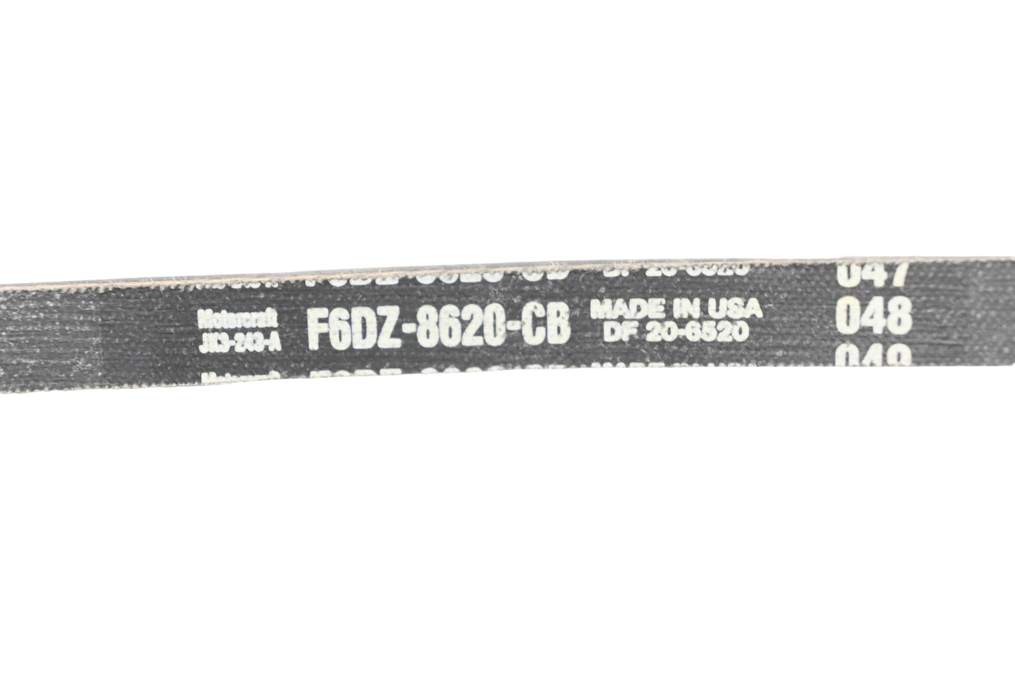 New OEM Ford F6DZ-8620-CB Serpentine V-Ribbed Belt NOS