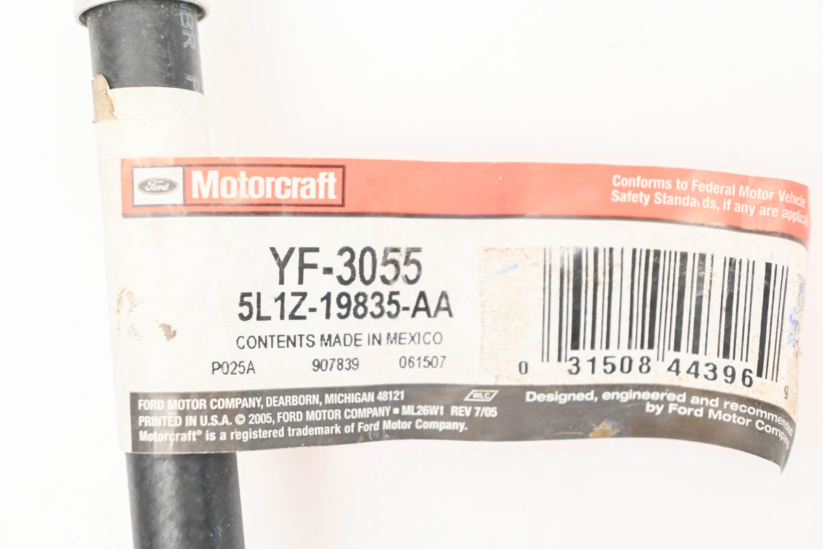 New OEM Motorcraft YF-3055, 5L1Z-19835-AA, YF3055 A/C Refrigerant Liquid Hose Assembly NOS