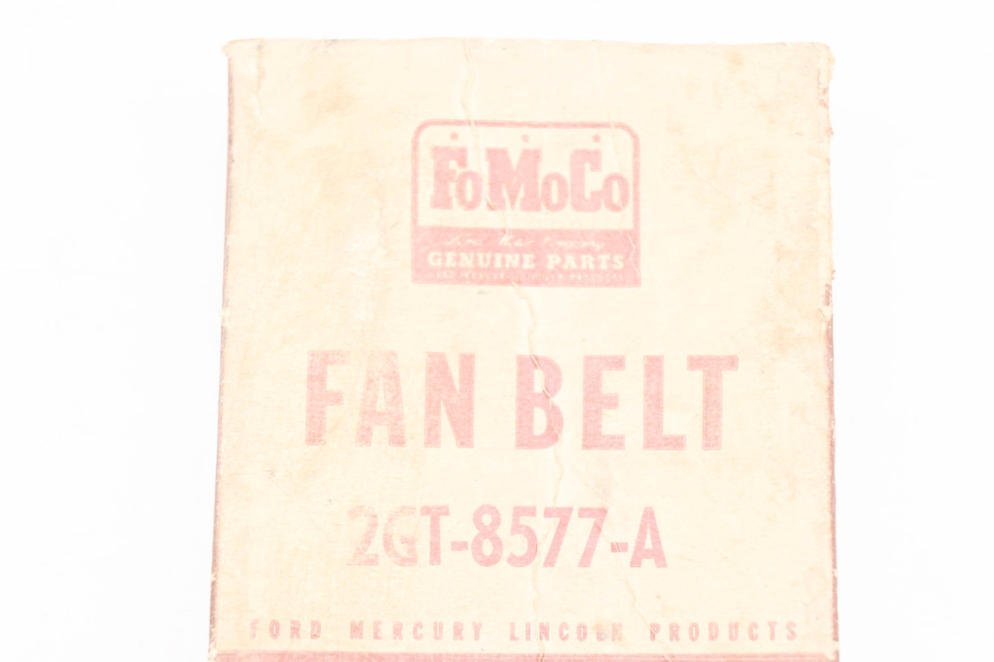 New OEM Ford 2GT-8577-A Motorcraft Fan Cog V-Belt NOS