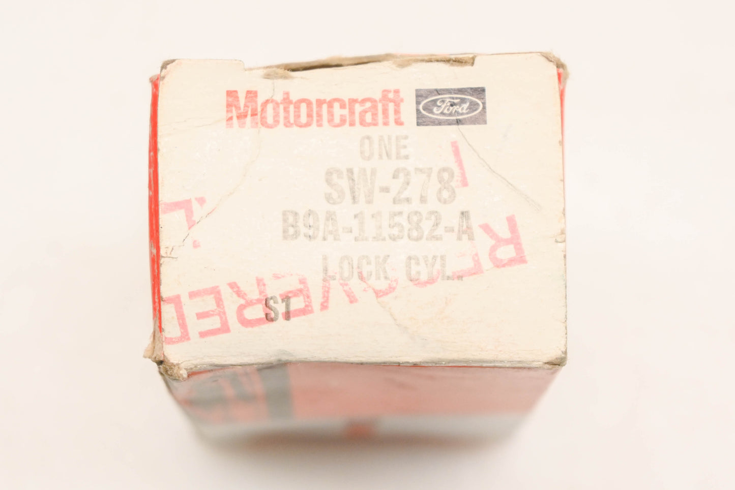 New OEM Motorcraft SW-278, B9A-11582-A, SW278 Ignition Lock Cylinder Kit NOS