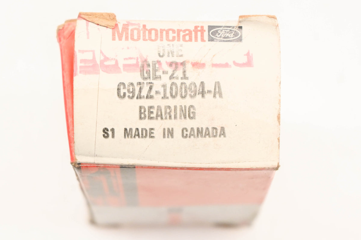 New OEM Motorcraft GE-21, C9ZZ-10094-A, 6203C3 NTN Sealed Bearing NOS