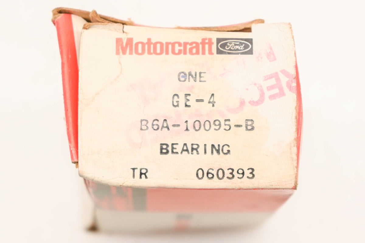 New OEM Motorcraft GE-4, B6A-10095-B, 6200C3 FAG Sealed Bearing NOS