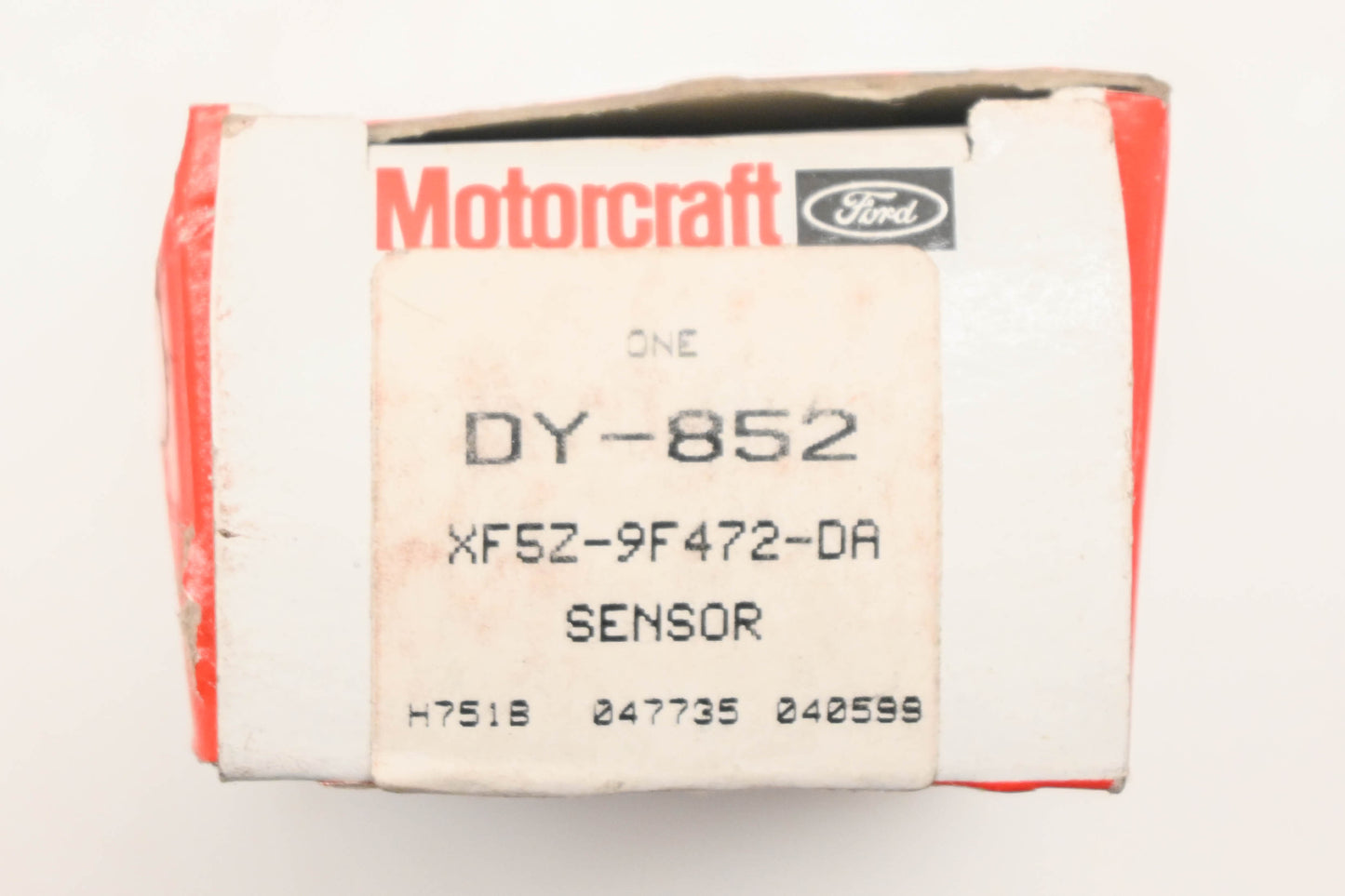 New OEM Motorcraft DY-852, XF5Z-9F472-DA, DY852 Oxygen Sensor NOS