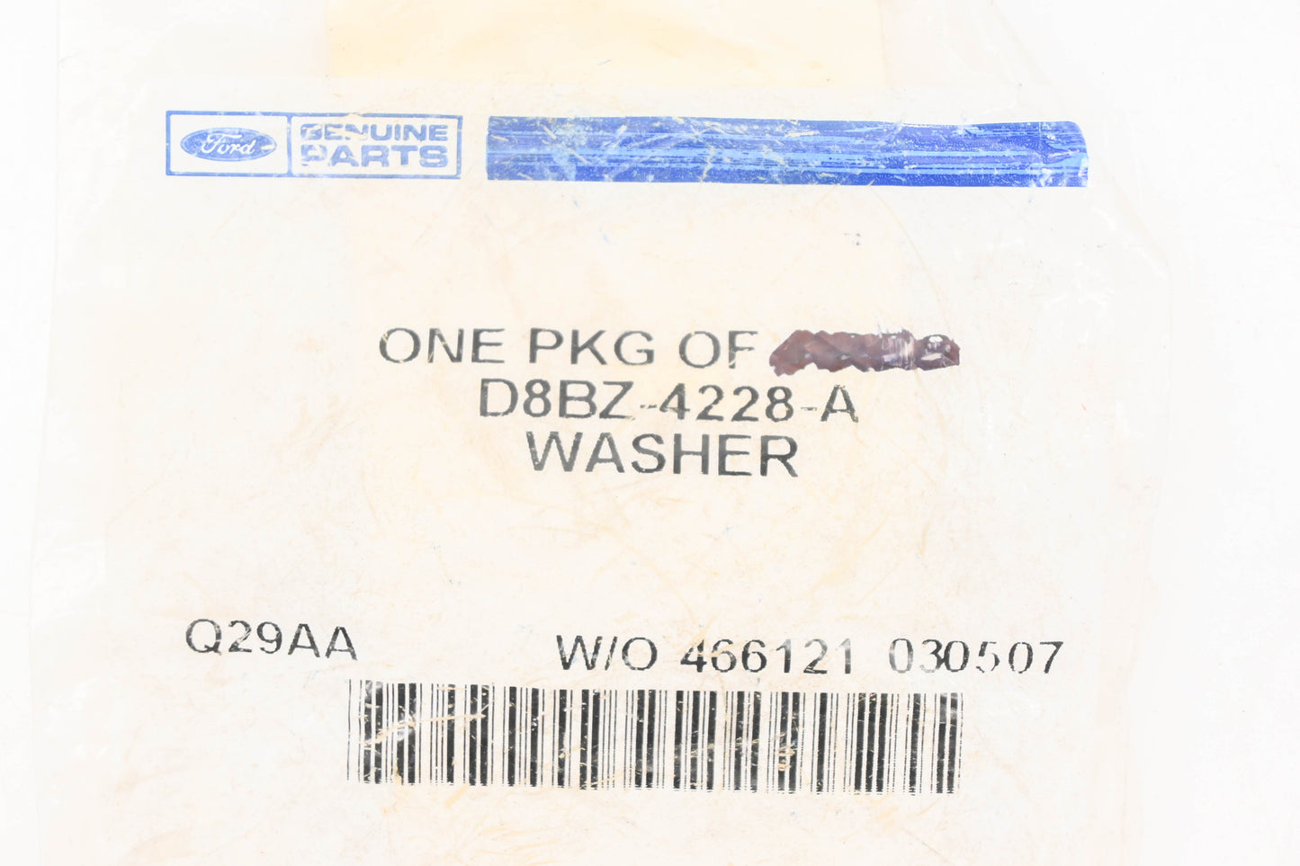 New OEM Ford D8BZ-4228-A Washers Qty 2 NOS