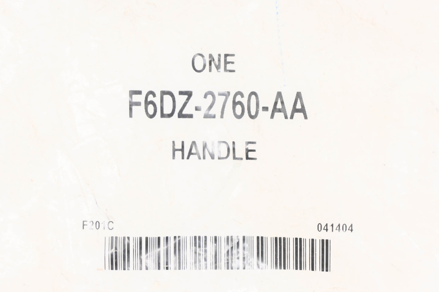 New OEM Ford F6DZ-2760-AA Parking Brake Release Handle NOS