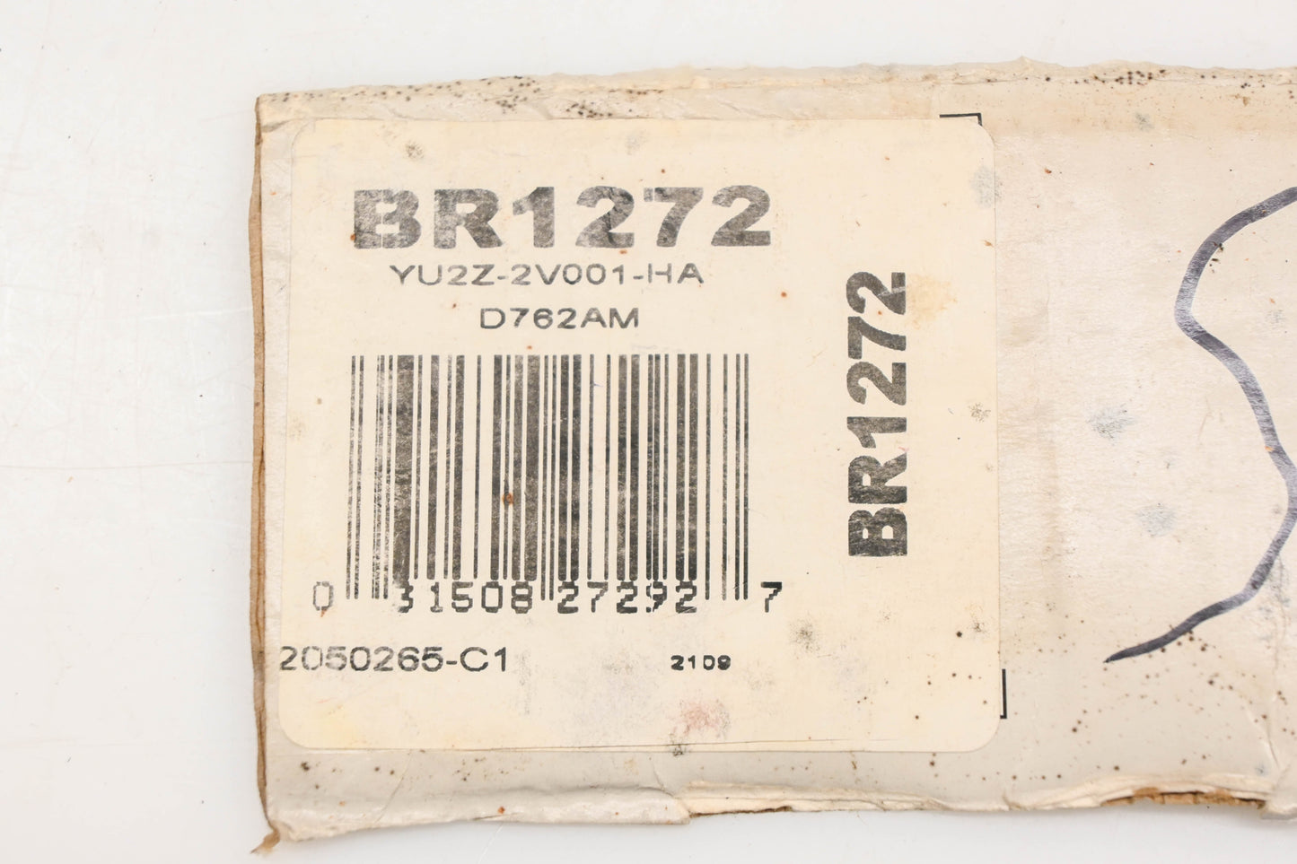 New OEM Motorcraft BR-1272, YU2Z-2V001-HA, BR1272 Disc Brake Pad Kit NOS
