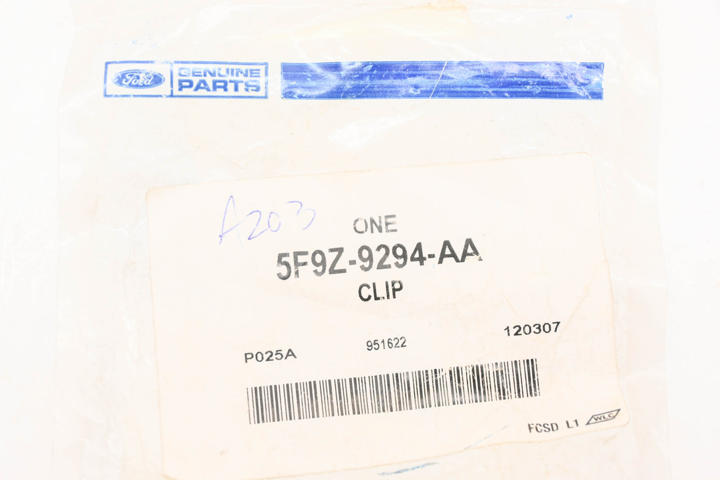 New OEM Ford 5F9Z-9294-AA Hose Clip NOS