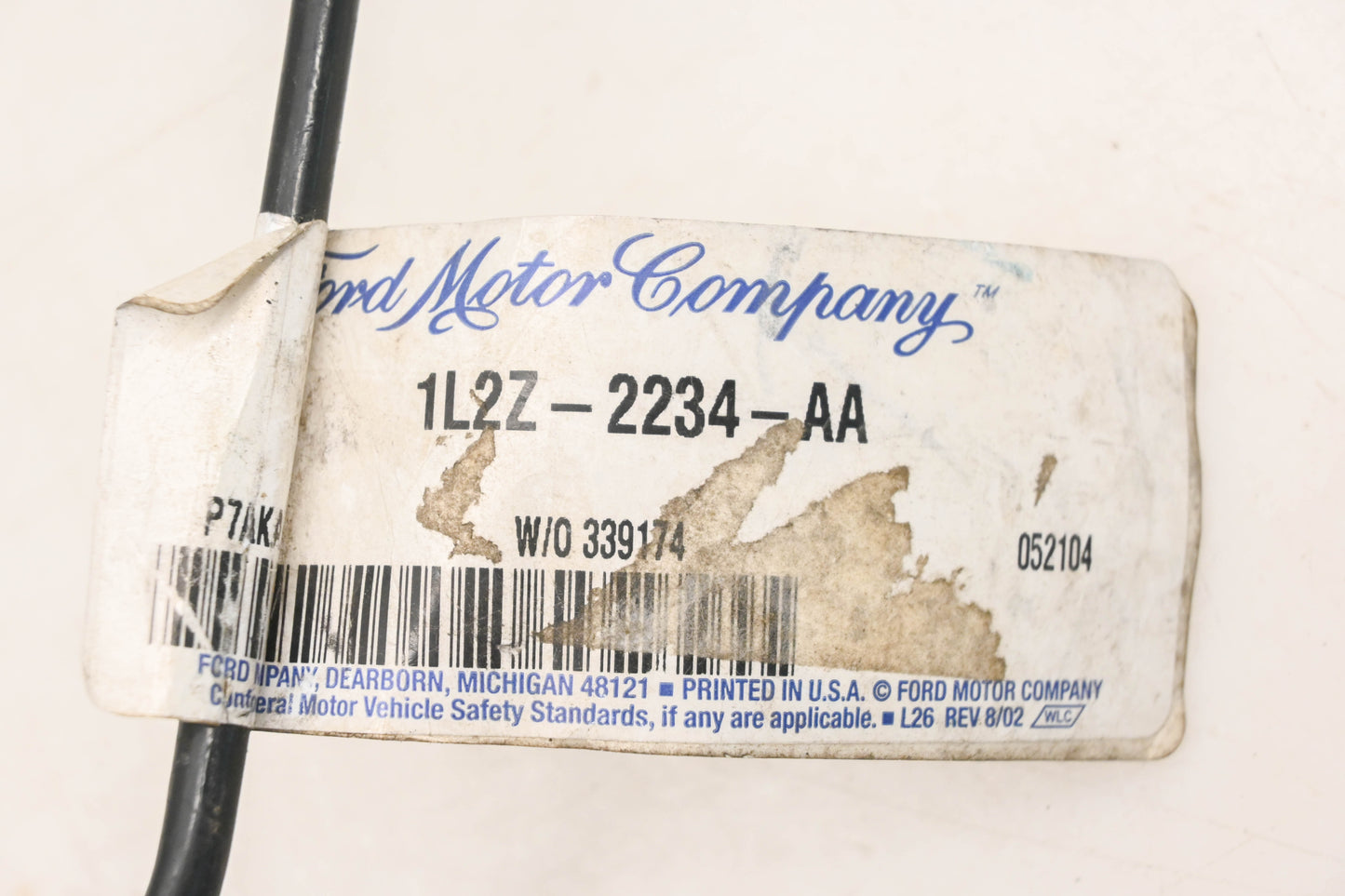 New OEM Ford 1L2Z-2234-AA Brake Line Tube NOS