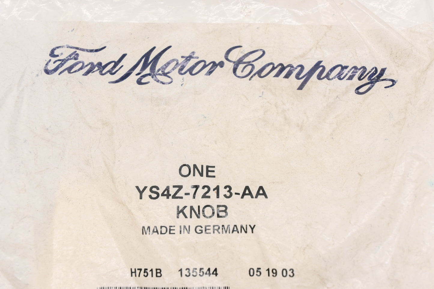 New OEM Ford YS4Z-7213-AA Shifter Knob NOS
