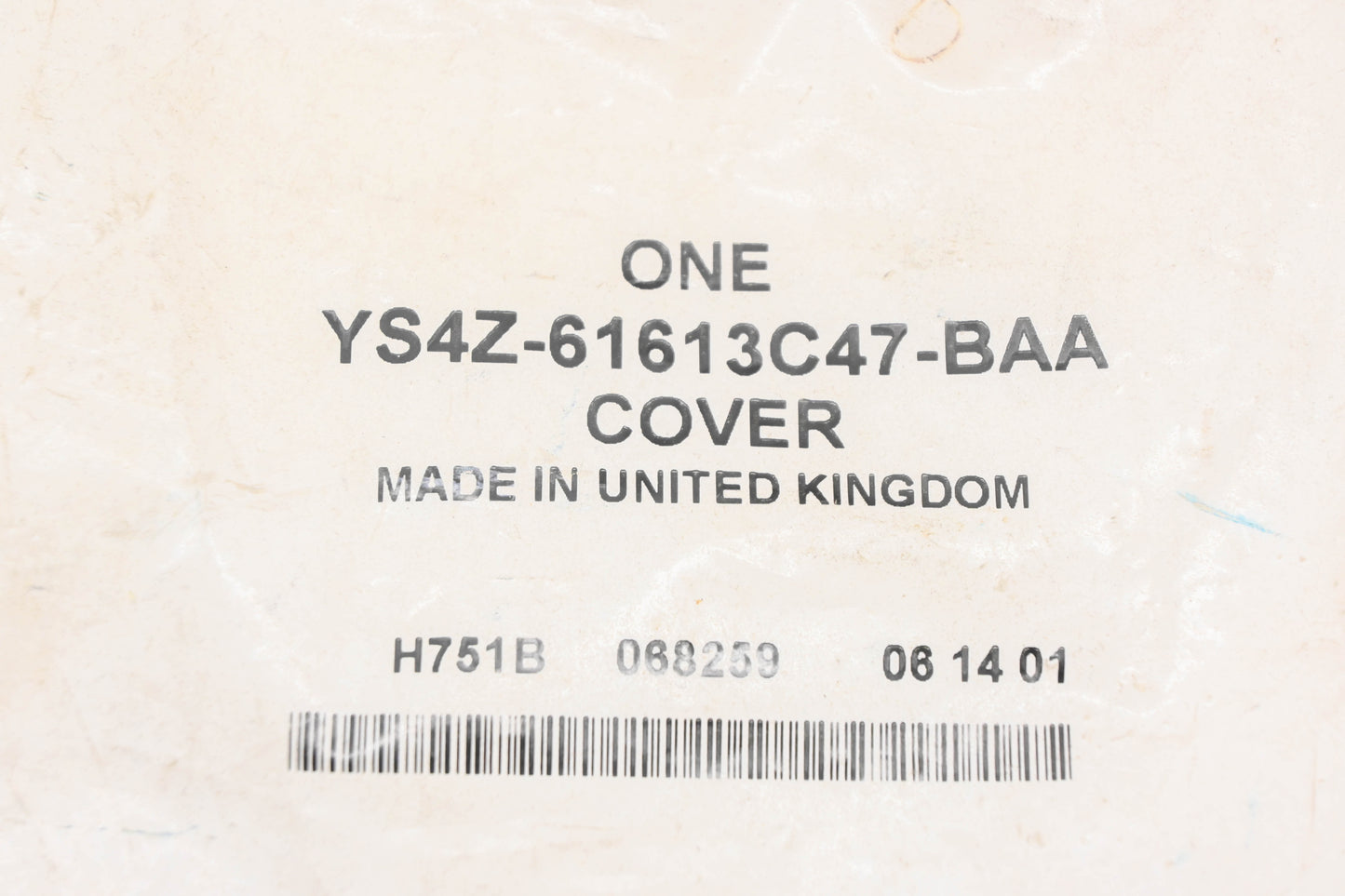 New OEM Ford YS4Z-61613C47-BAA Retractor Cover NOS