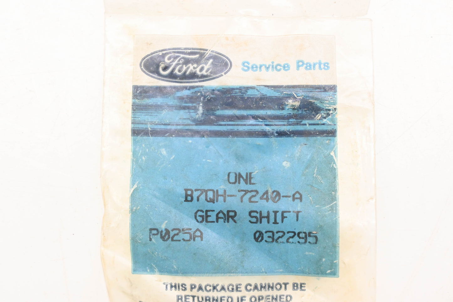 New OEM Ford B7QH-7240-A Gear Shift Shaft NOS