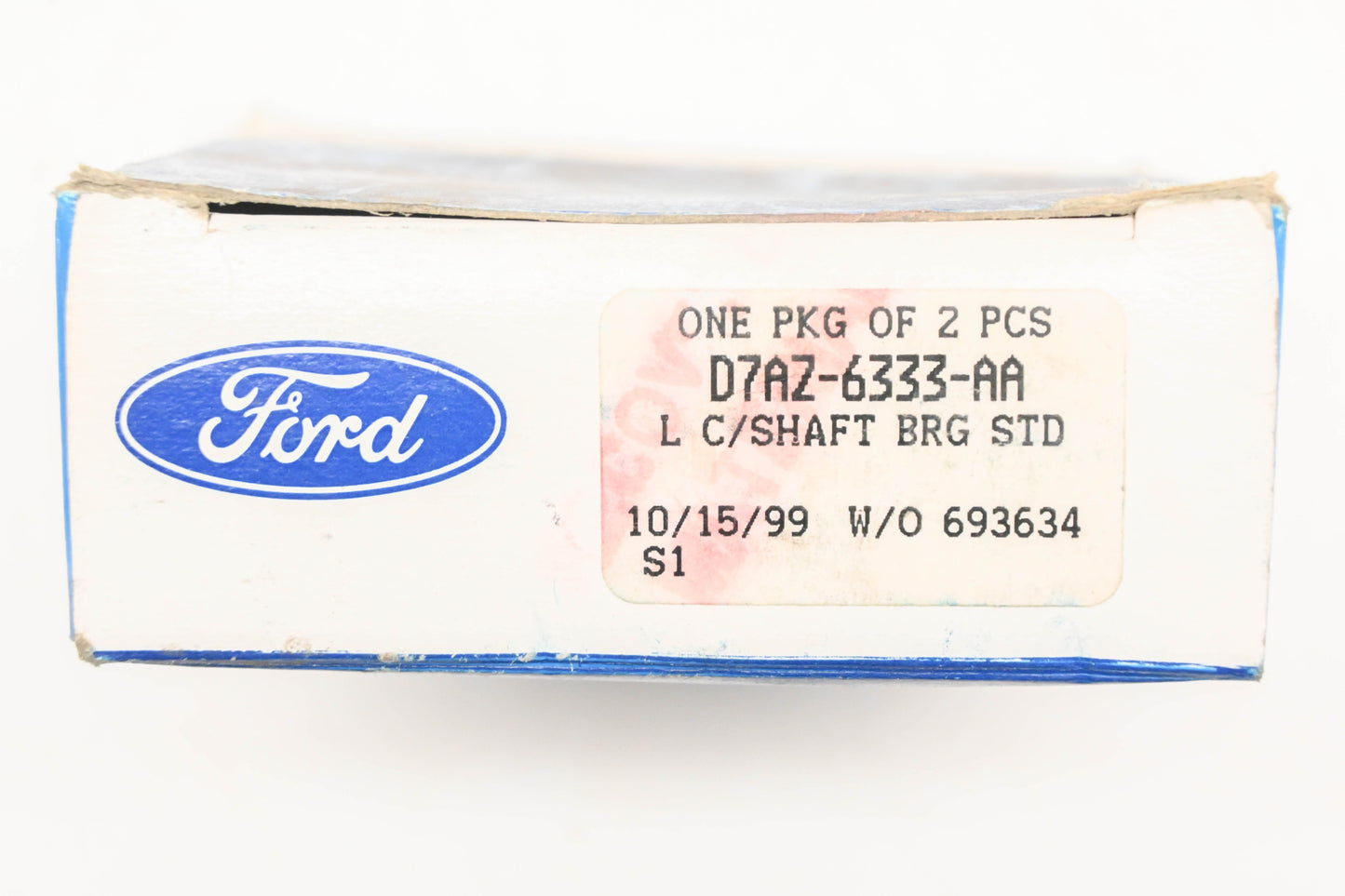 New OEM Ford D7AZ-6333-AA Crankshaft Bearing Kit NOS