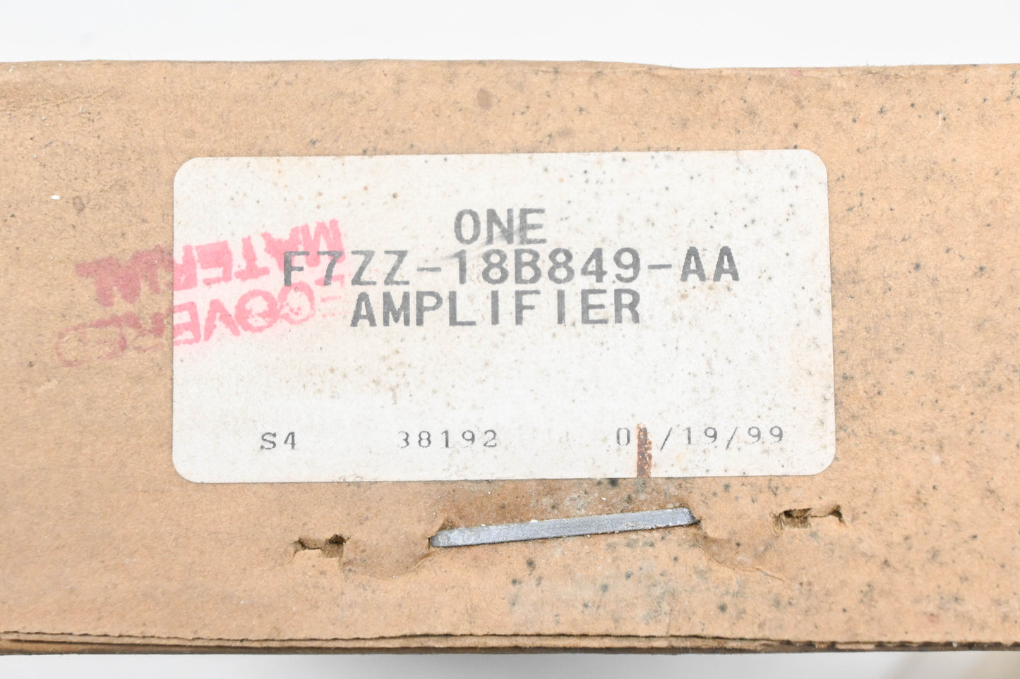 New OEM Ford F7ZZ-18B849-AA, F7ZF-18T806-AC Amplifier NOS