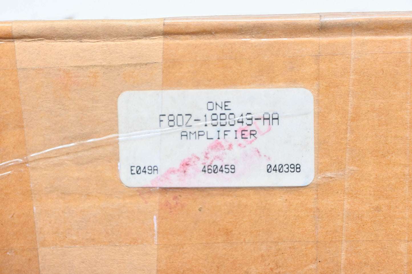 New OEM Ford F8OZ-18B849-AA, F8OF-18C808-BA Amplifier NOS