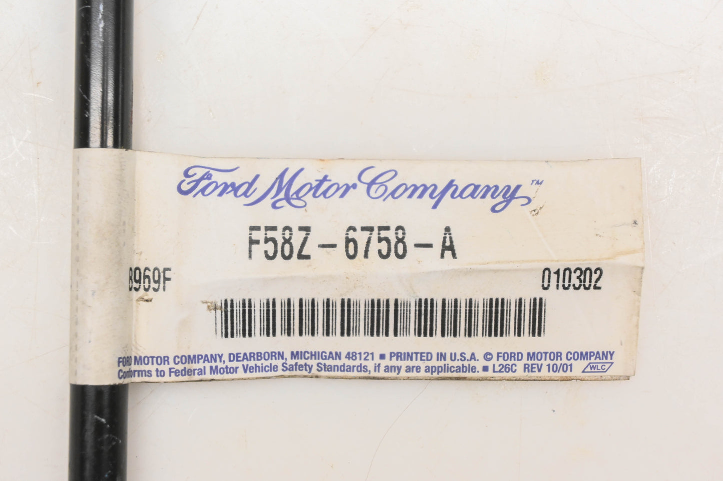 New OEM Ford F58Z-6758-A Crankcase Ventilation Tube NOS