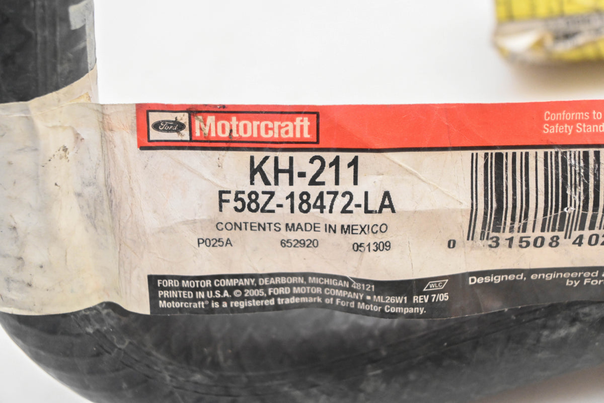 New OEM Motorcraft KH-211, F58Z-18472-LA, KH211 Heater Hose NOS