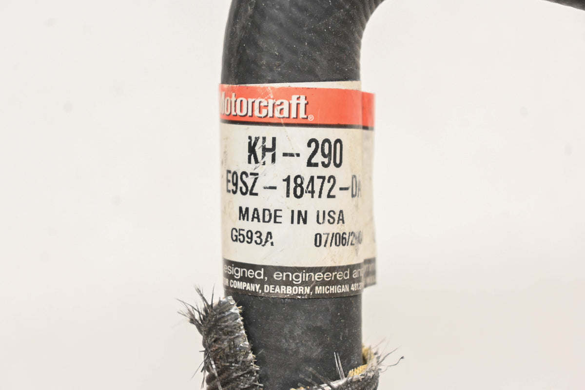 New OEM Motorcraft KH-290, E9SZ-18472-DA, KH290 Heater Hose NOS