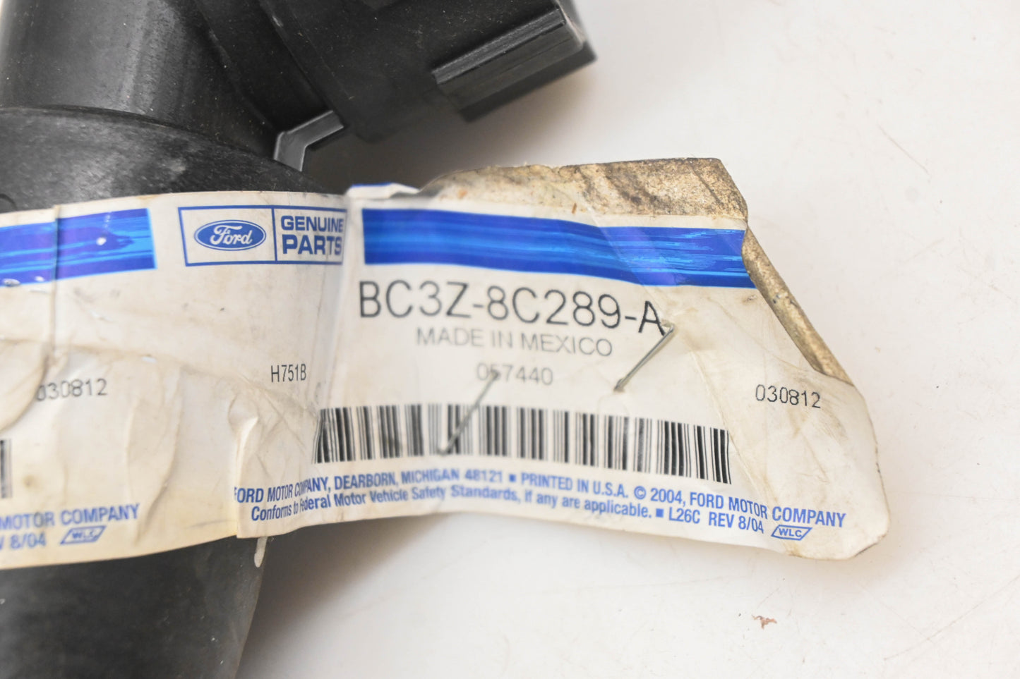 New OEM Ford BC3Z-8C289-A Radiator Coolant Hose NOS