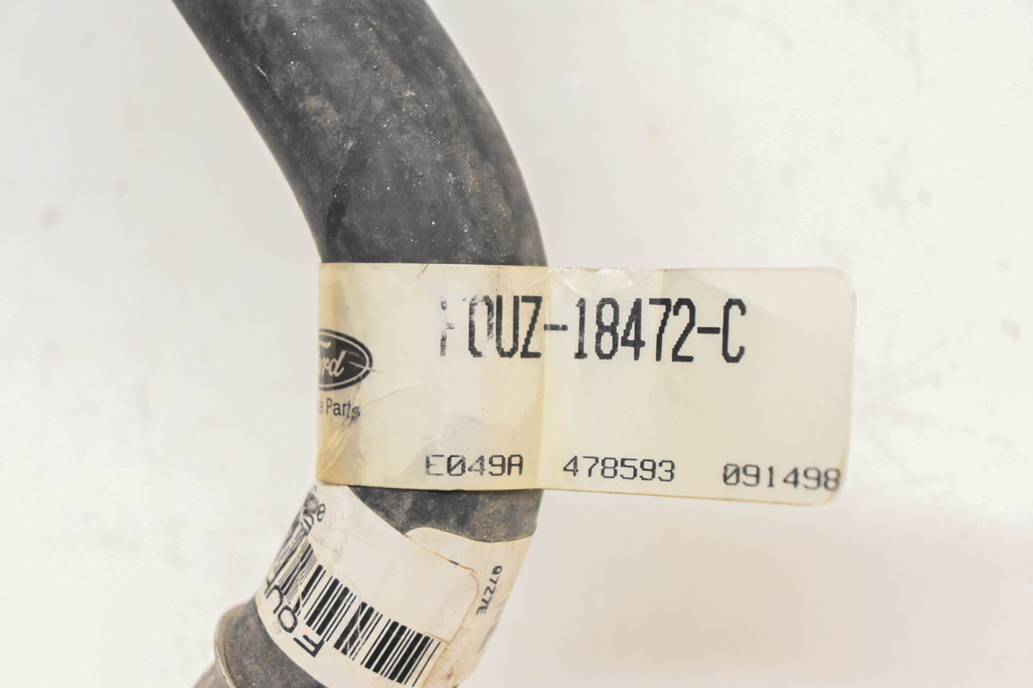 New OEM Ford F0UZ-18472-C Heater Hose Assembly NOS