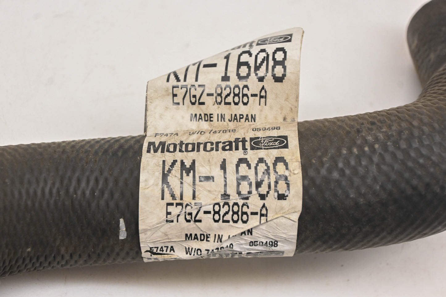 New OEM Motorcraft KM-1608, E7GZ-8286-A, KM1608 Coolant Hose NOS