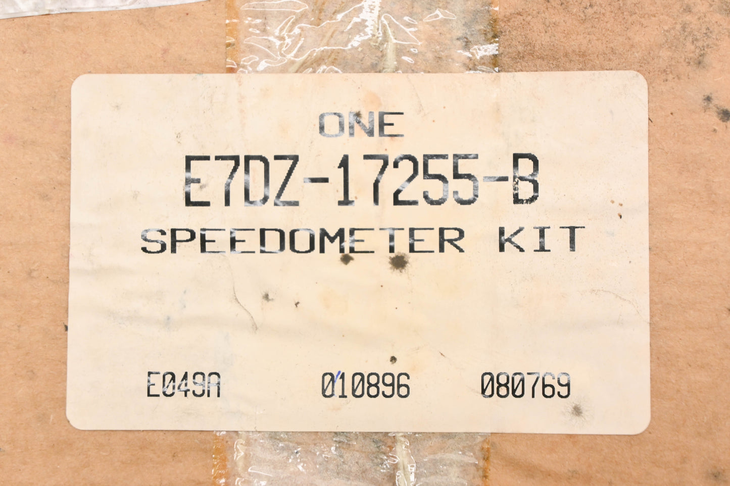 New OEM Ford E7DZ-17255-B Speedometer NOS