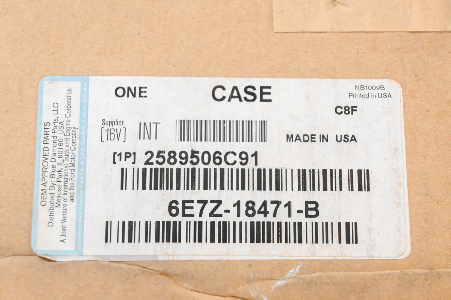New OEM Ford 6E7Z-18471-B, 2589506C91 International Air Plenum Chamber Kit NOS