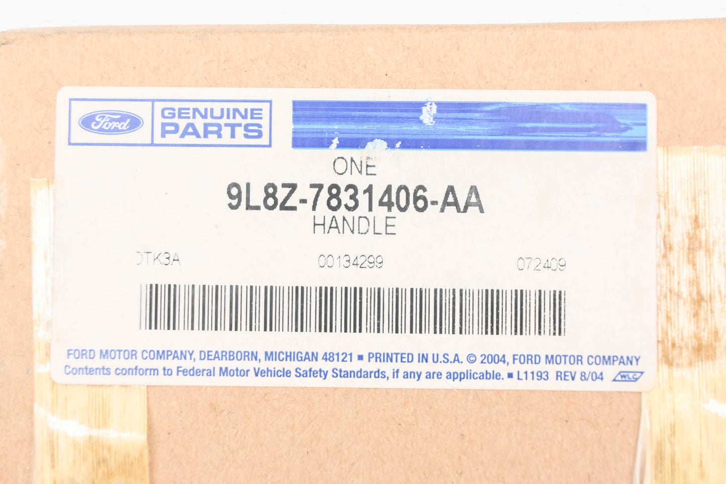 New OEM Ford 9L8Z-7831406-AA Interior Grab Bar Handle NOS