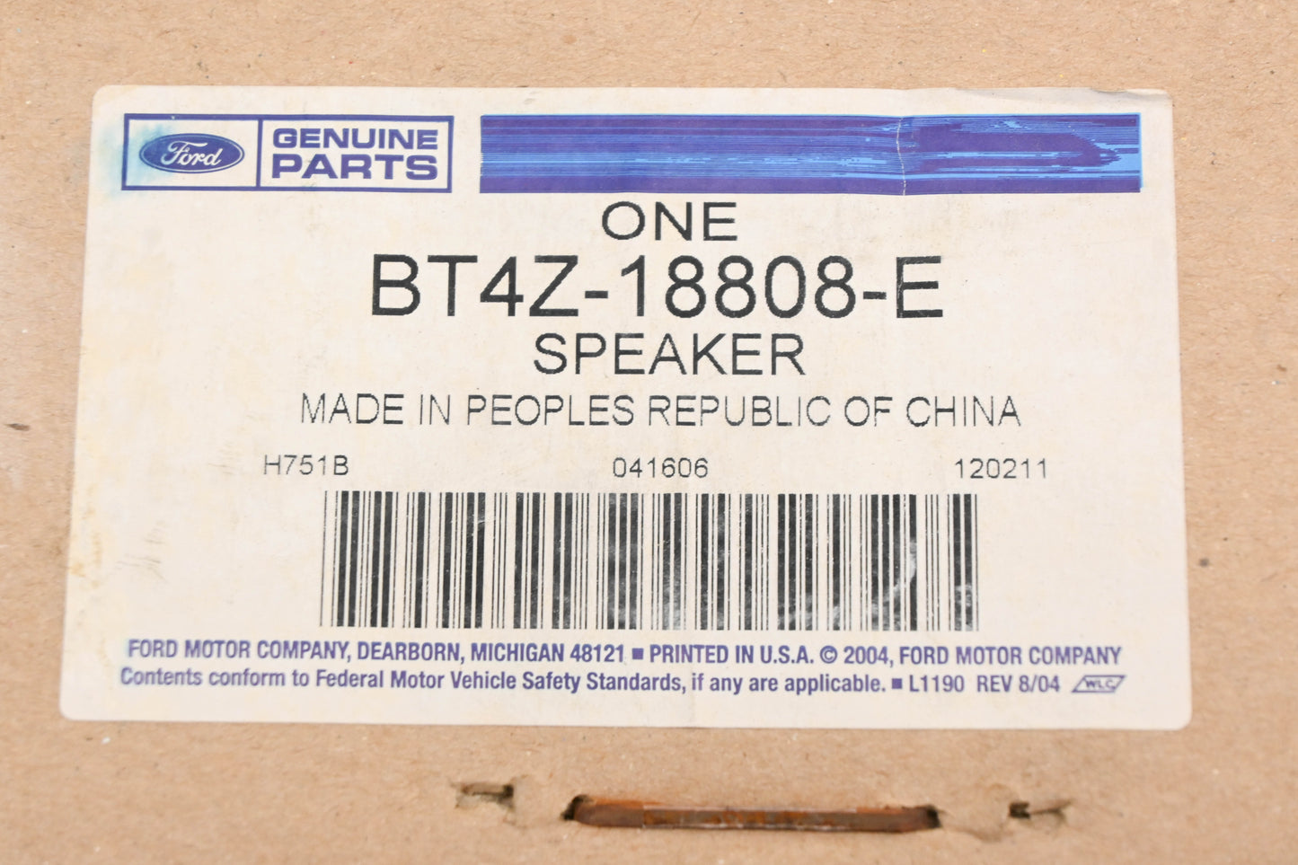 New OEM Ford BT4Z-18808-E, BT4T-18971-AB Sony Door Speaker 25w 4ohm NOS
