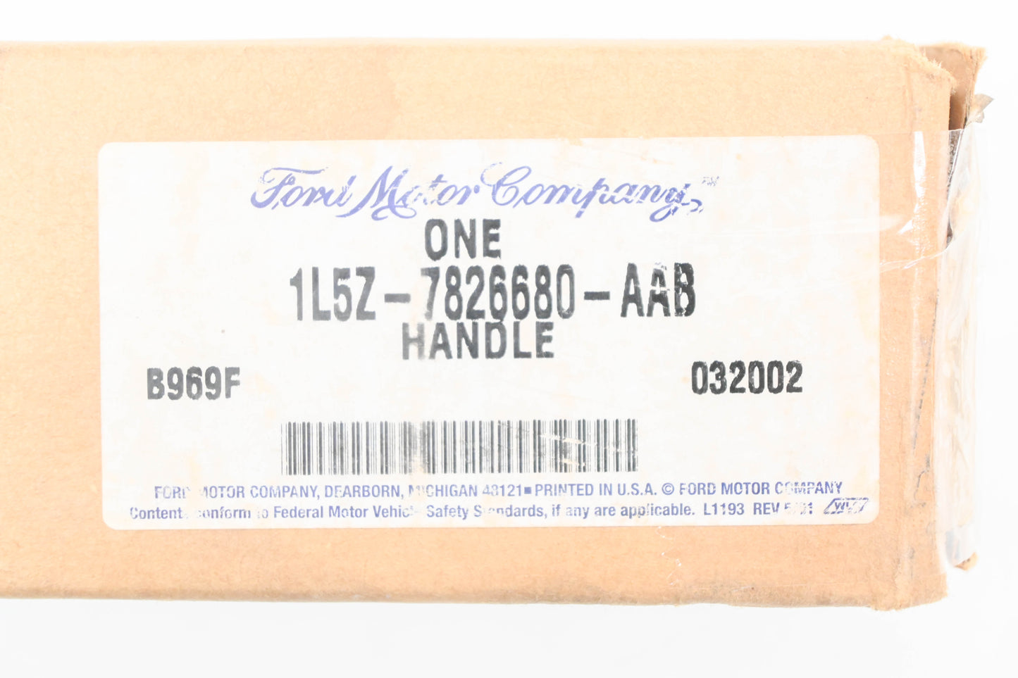 New OEM Ford 1L5Z-7826680-AAB Exterior Door Handle NOS